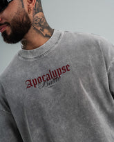 Camiseta Oversize Acid Wash Apocalypse